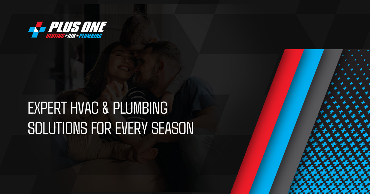 Plus One Heating and Air logo